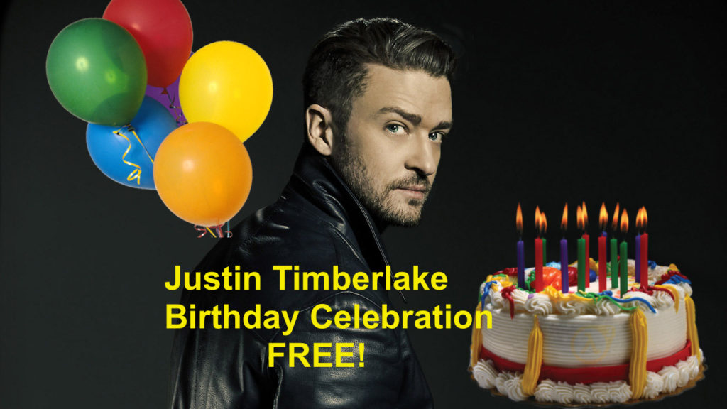 Justin Timberlake Birthday Celebration (Free) - Sidewalk Film Center